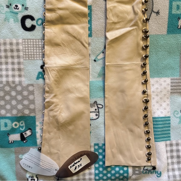 Ports 1961 taupe leather gloves - Picture 6 of 9